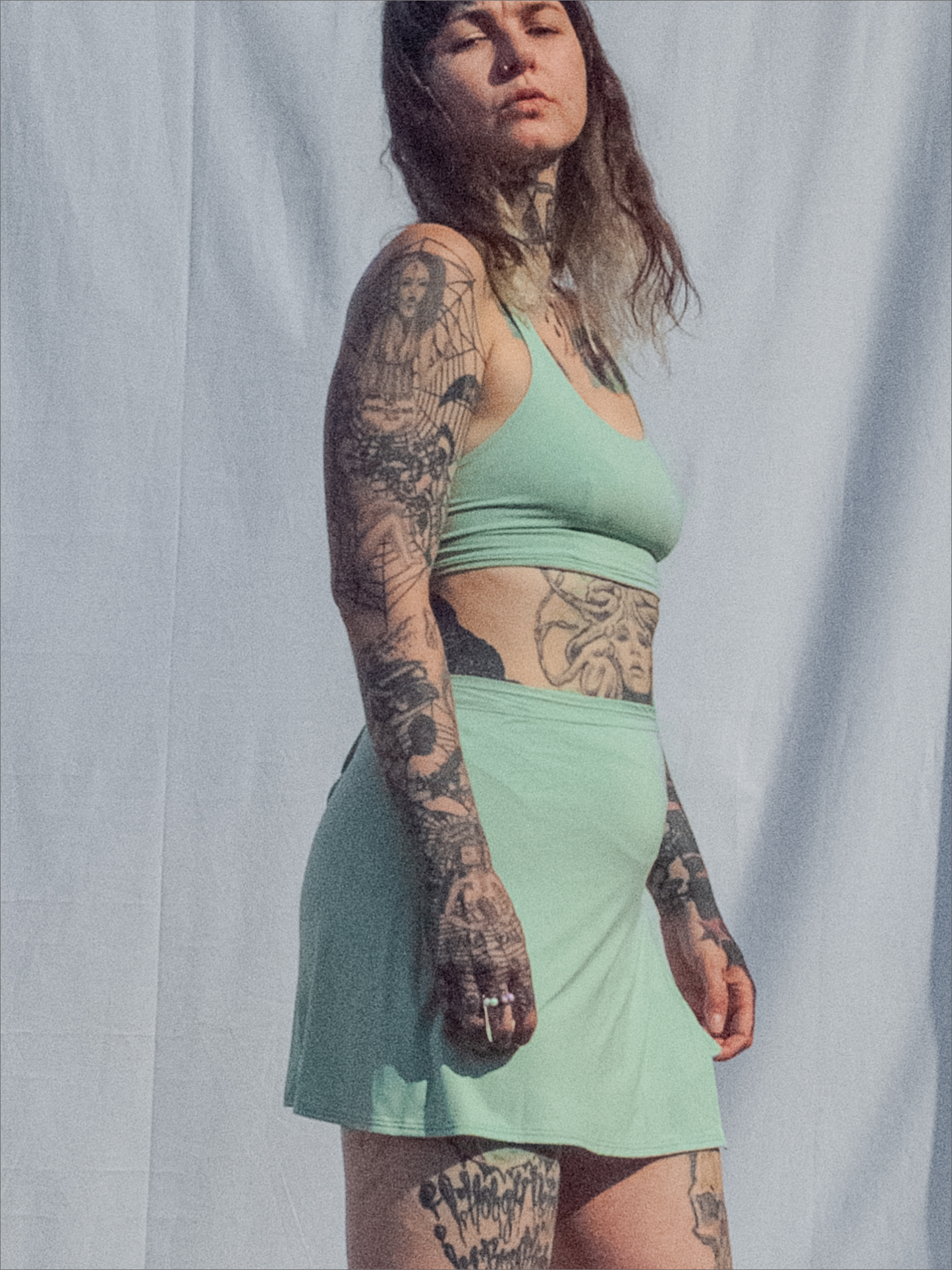 Wrap Skirt - Eucalyptus