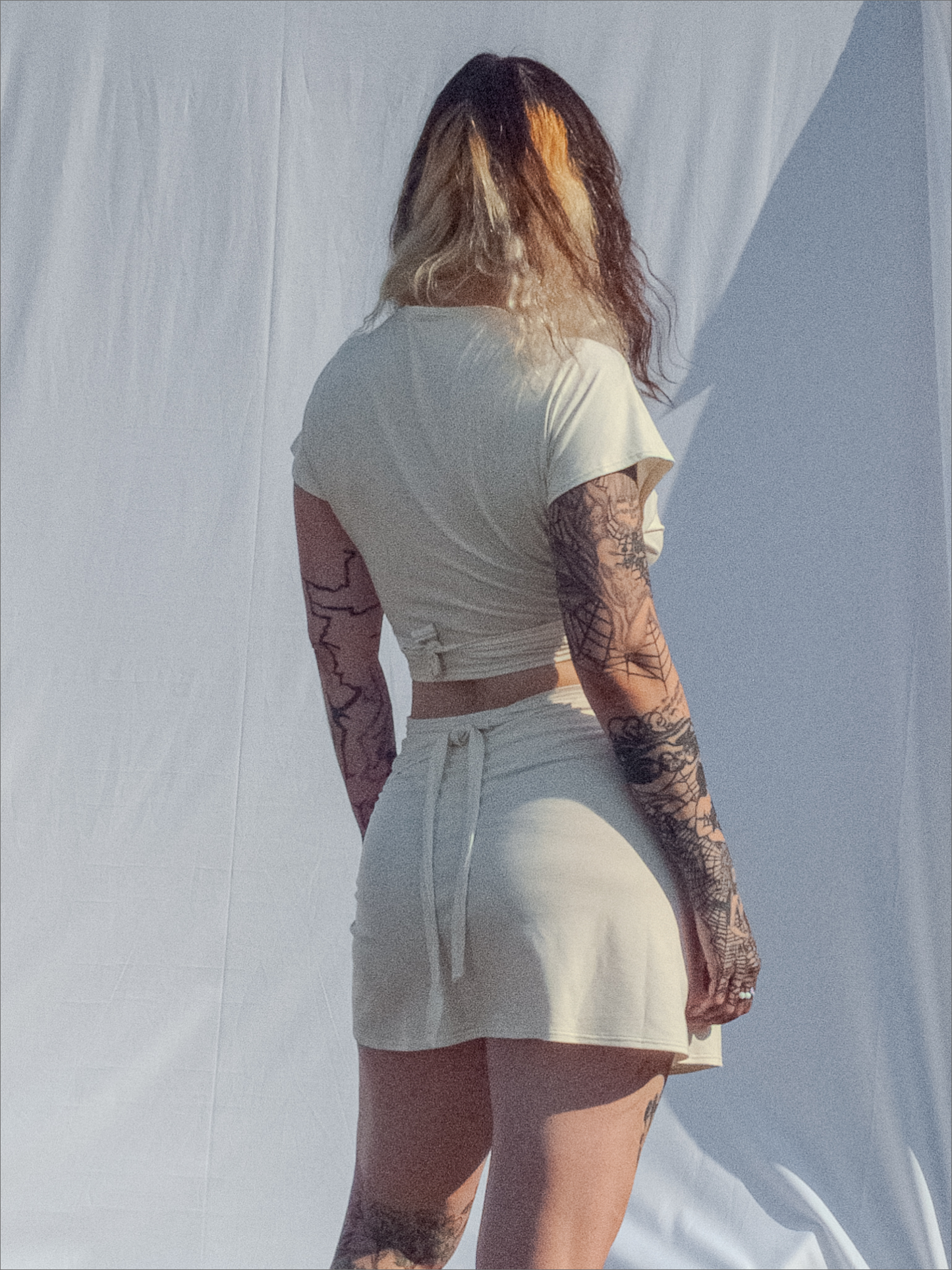 Wrap Skirt - Kaolin